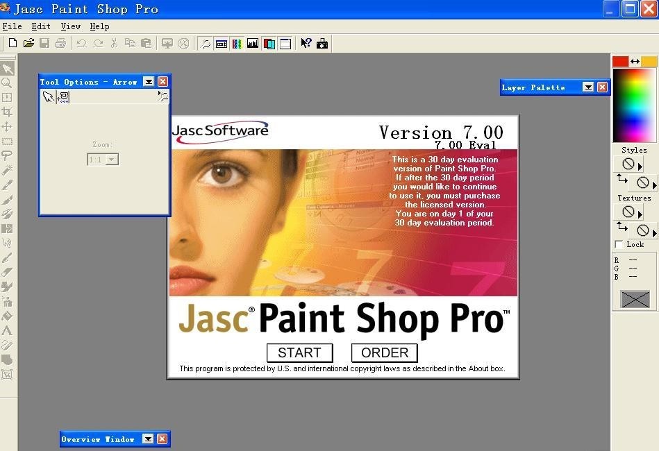 jasc paint shop pro 7.04 download free